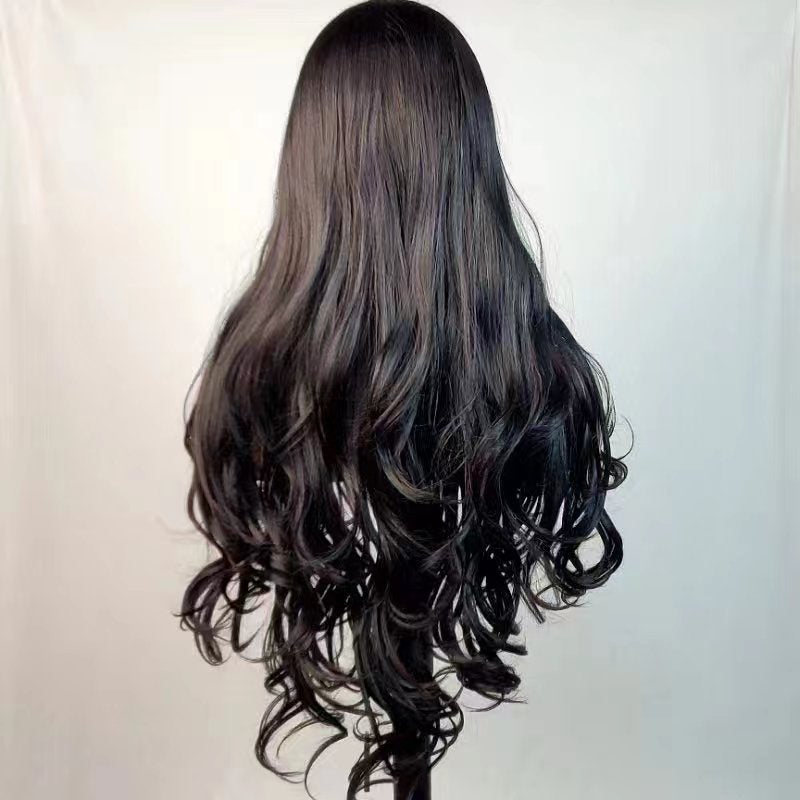 Body Wave HD Transparent Wet And Wavy Lace Front  wigs for black Women,16 inch 150% Density T Part 13x4 Curly Lace Front Wig Pre Plucked with Baby Hair,Can Be dyed&Bleached