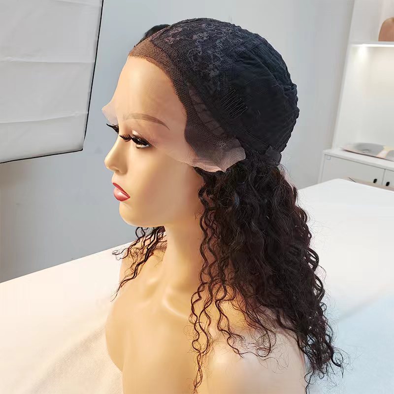 Body Wave HD Transparent Wet And Wavy Lace Front  wigs for black Women,16 inch 150% Density T Part 13x4 Curly Lace Front Wig Pre Plucked with Baby Hair,Can Be dyed&Bleached