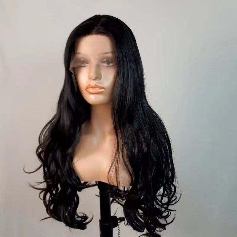 Body Wave HD Transparent Wet And Wavy Lace Front  wigs for black Women,16 inch 150% Density T Part 13x4 Curly Lace Front Wig Pre Plucked with Baby Hair,Can Be dyed&Bleached