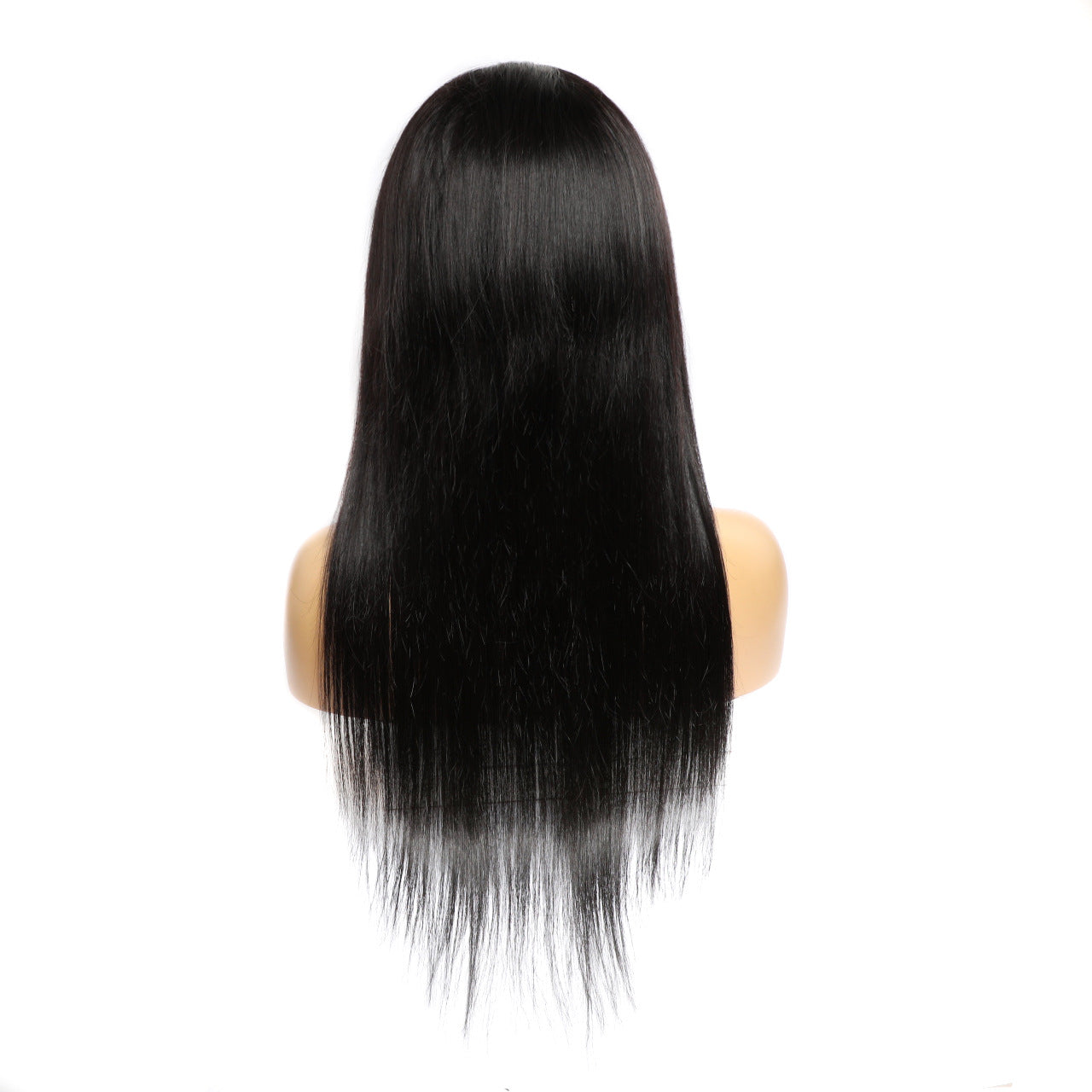 【LS-NF004】20inches 4*4 lace front human hair wig