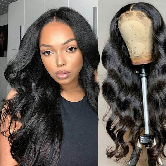 【LB-BODY008】30 inches Body Wave Transparent Lace Front Wig