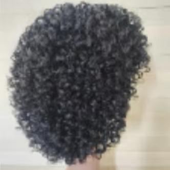 【LS-baozha】 10inches Extra curly curly wig frontlace Naomi wigs